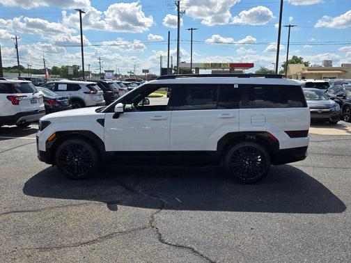 White 2026 Hyundai SANTA FE HEV Calligraphy