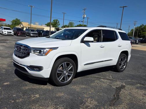 Summit White 2019 GMC Acadia Denali