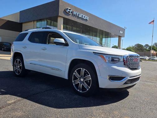 Summit White 2019 GMC Acadia Denali