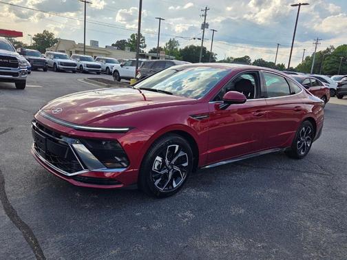 Red 2025 Hyundai SONATA SEL