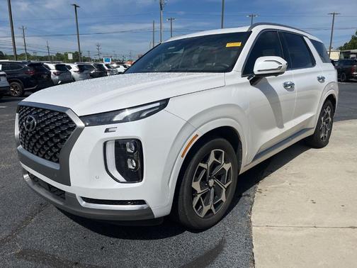 Hyper White 2022 Hyundai PALISADE Calligraphy