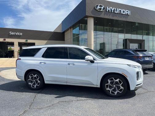 Hyper White 2022 Hyundai PALISADE Calligraphy