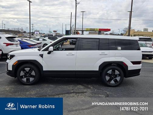 White 2026 Hyundai SANTA FE HEV SE