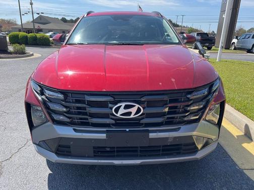 Red 2025 Hyundai TUCSON SEL
