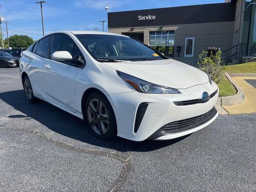 Super White 2019 Toyota Prius Limited