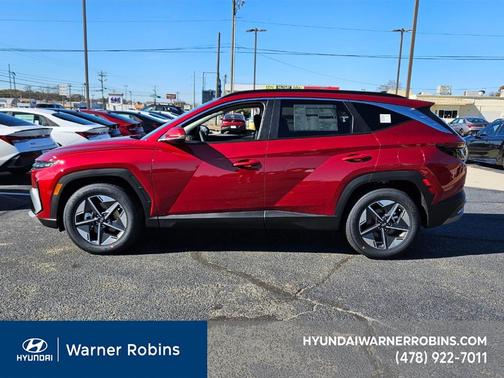 Red 2026 Hyundai TUCSON SEL Premium