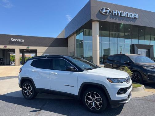 Bright White Clearcoat 2025 Jeep Compass Limited
