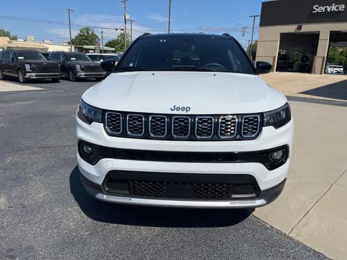 Bright White Clearcoat 2025 Jeep Compass Limited