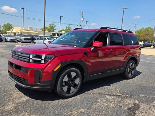 Red 2026 Hyundai SANTA FE HEV SEL