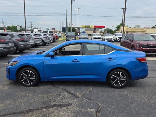 Electric Blue Metallic 2024 Nissan Sentra SV