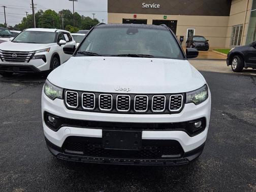 Bright White Clearcoat 2025 Jeep Compass Limited