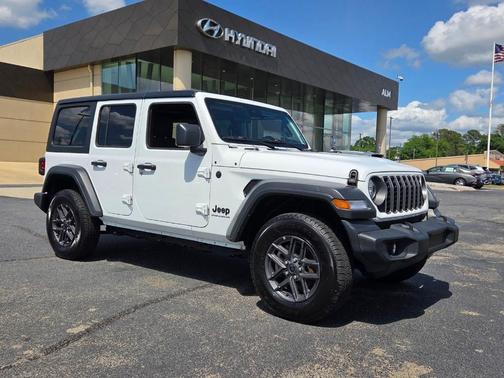 Bright White Clearcoat 2025 Jeep Wrangler Sport