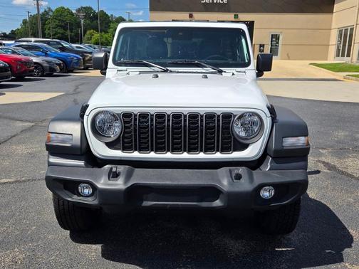 Bright White Clearcoat 2025 Jeep Wrangler Sport