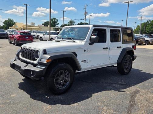 Bright White Clearcoat 2025 Jeep Wrangler Sport