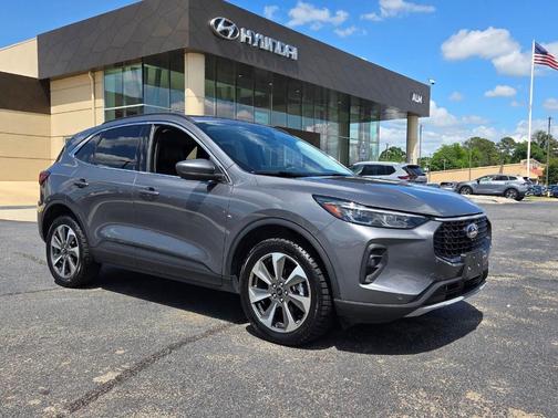 Gray 2024 Ford Escape Platinum