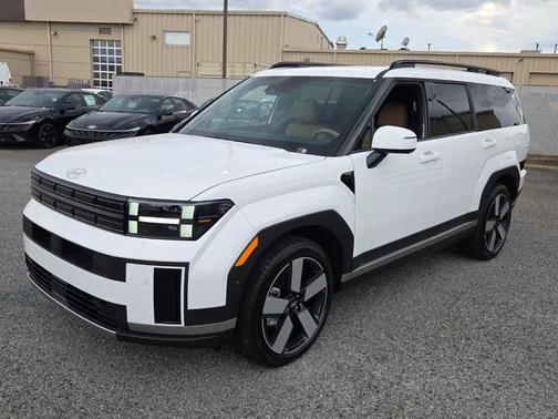 White 2026 Hyundai SANTA FE HEV Limited