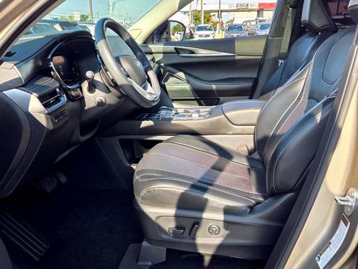 Warm Titanium 2022 INFINITI QX60 Luxe
