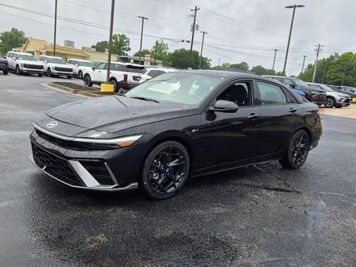 Black 2025 Hyundai ELANTRA N Line