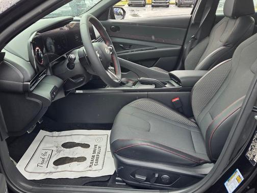 Black 2025 Hyundai ELANTRA N Line