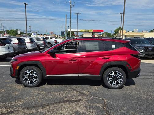 Red 2026 Hyundai TUCSON XRT