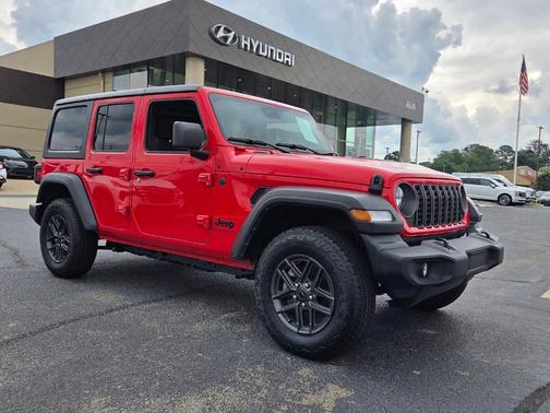 Firecracker Red Clearcoat 2025 Jeep Wrangler Sport