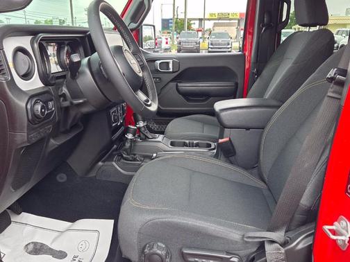 Firecracker Red Clearcoat 2025 Jeep Wrangler Sport