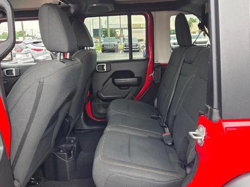 Firecracker Red Clearcoat 2025 Jeep Wrangler Sport