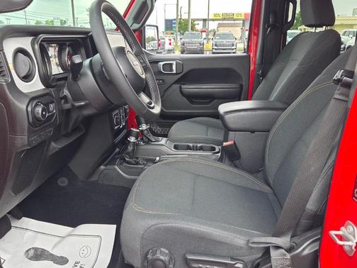 Firecracker Red Clearcoat 2025 Jeep Wrangler Sport