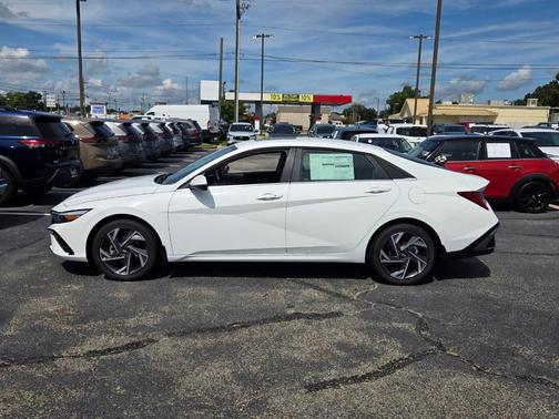 White 2026 Hyundai ELANTRA Limited