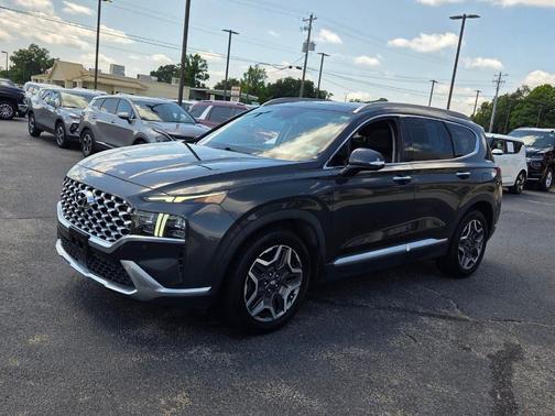 Portofino Gray 2021 Hyundai SANTA FE Limited