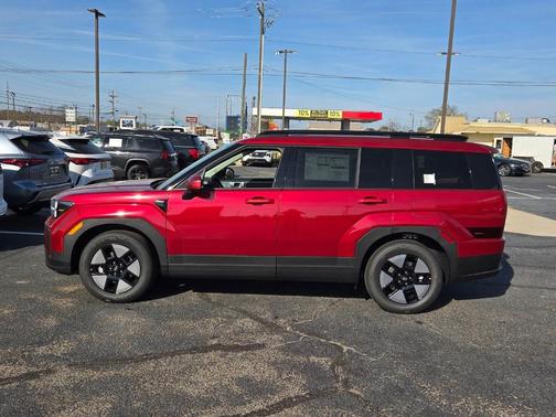 Red 2026 Hyundai SANTA FE HEV SEL