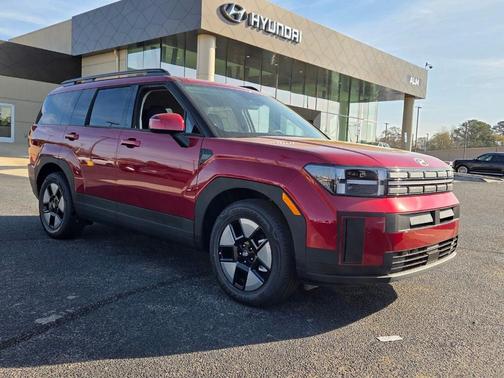 Red 2026 Hyundai SANTA FE HEV SEL