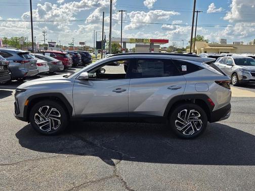 Shimmering Silver 2026 Hyundai TUCSON Hybrid Limited