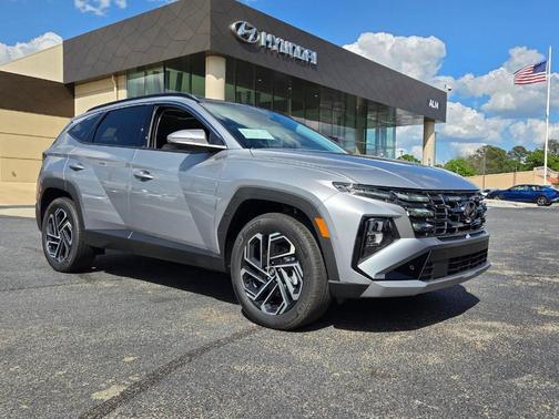 Shimmering Silver 2026 Hyundai TUCSON Hybrid Limited