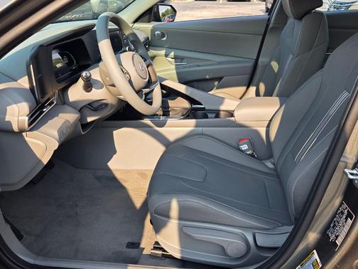 Amazon Gray 2026 Hyundai ELANTRA HEV Blue