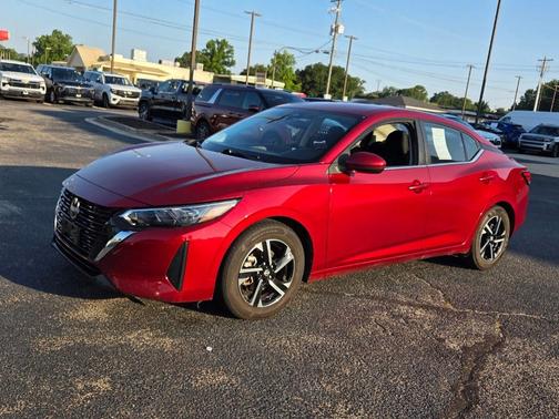 Scarlet Ember 2024 Nissan Sentra SV