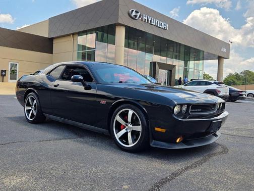 Black Clearcoat 2012 Dodge Challenger SRT8 392