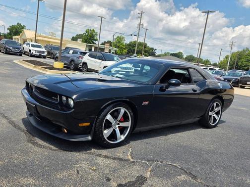 Black Clearcoat 2012 Dodge Challenger SRT8 392