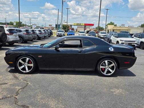 Black Clearcoat 2012 Dodge Challenger SRT8 392