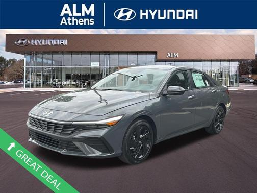 Gray 2026 Hyundai ELANTRA SEL Sport
