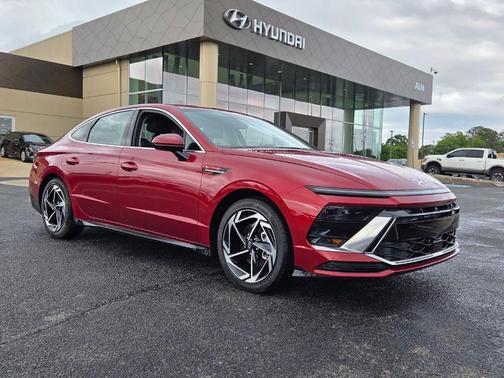Red 2026 Hyundai SONATA SEL Sport