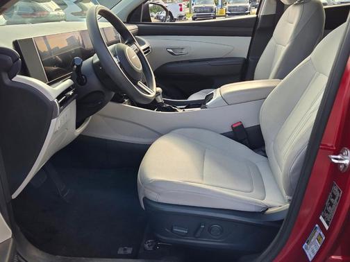 Red 2025 Hyundai TUCSON SEL