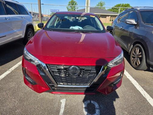 Scarlet Ember 2021 Nissan Sentra SR