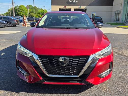 Scarlet Ember 2021 Nissan Sentra SR