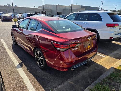 Scarlet Ember 2021 Nissan Sentra SR