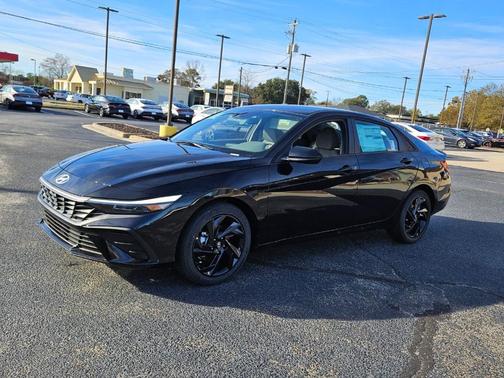 Black 2026 Hyundai ELANTRA SEL Sport