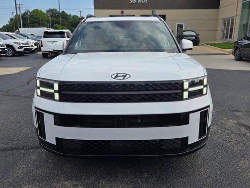 White 2026 Hyundai SANTA FE HEV Calligraphy