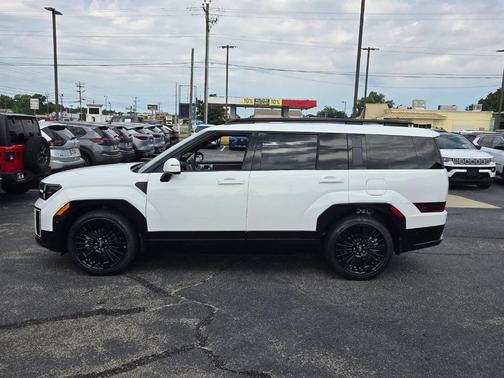 White 2026 Hyundai SANTA FE HEV Calligraphy