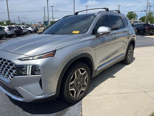 Shimmering Silver Pearl 2021 Hyundai SANTA FE Limited