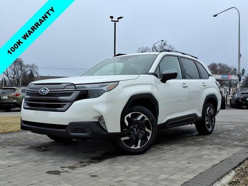 Crystal White Pearl 2026 Subaru Forester Limited